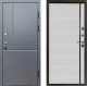 Входная металлическая Дверь Престиж Горизонт Грэй Porte Белый в Электростали