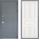 Дверь Заводские двери Лира Софт графит Уругвай Белый софт в Электростали