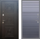 Входная металлическая Дверь Рекс (REX) 10 Line Силк титан в Электростали
