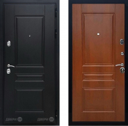 Дверь Геркон (Gercon) Лондон панель МДФ Итальянский орех 860х2050 мм