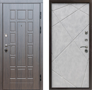 Дверь Престиж Престиж Лучи Бетон светлый