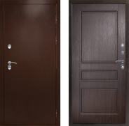 Дверь Престиж TERMO с терморазрывом Снегирь Медь Классика Венге