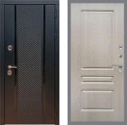 Дверь Рекс (REX) 25 FL-243 Беленый дуб 860х2050 мм